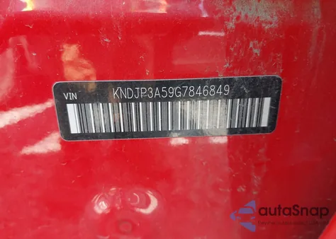 2016 Kia Soul + from USA, damaged, VIN KNDJP3A59G7846849